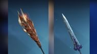 Vulcan's Rage with the Longsword makes among the best weapon combos for Sung Jinwoo to deal lethal damage. (Image via Netmarble)